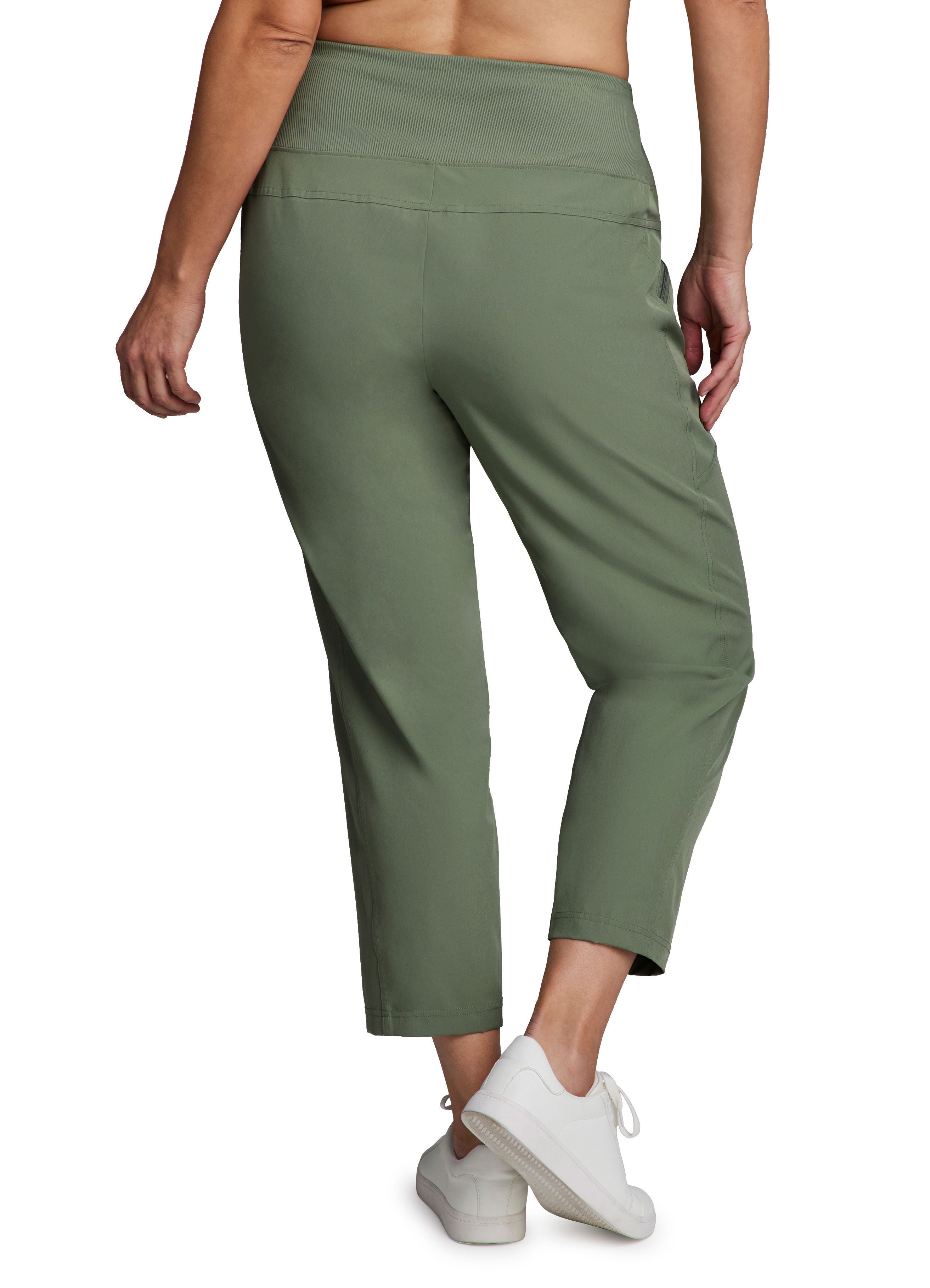 Plus Jet Setter Ankle Pant, Basil / Sage Green, alternate image number 1