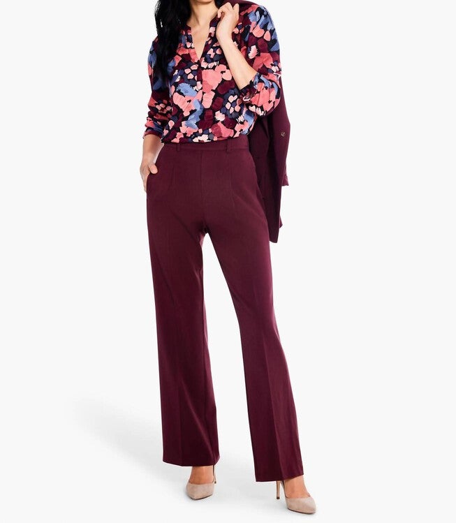 AUTUMN BLOOM LIVE IN TOP IN RED MULTI, Red Multi / Red, alternate image number null