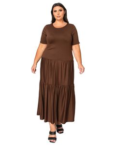 JOURDAN TIERED MAXI DRESS