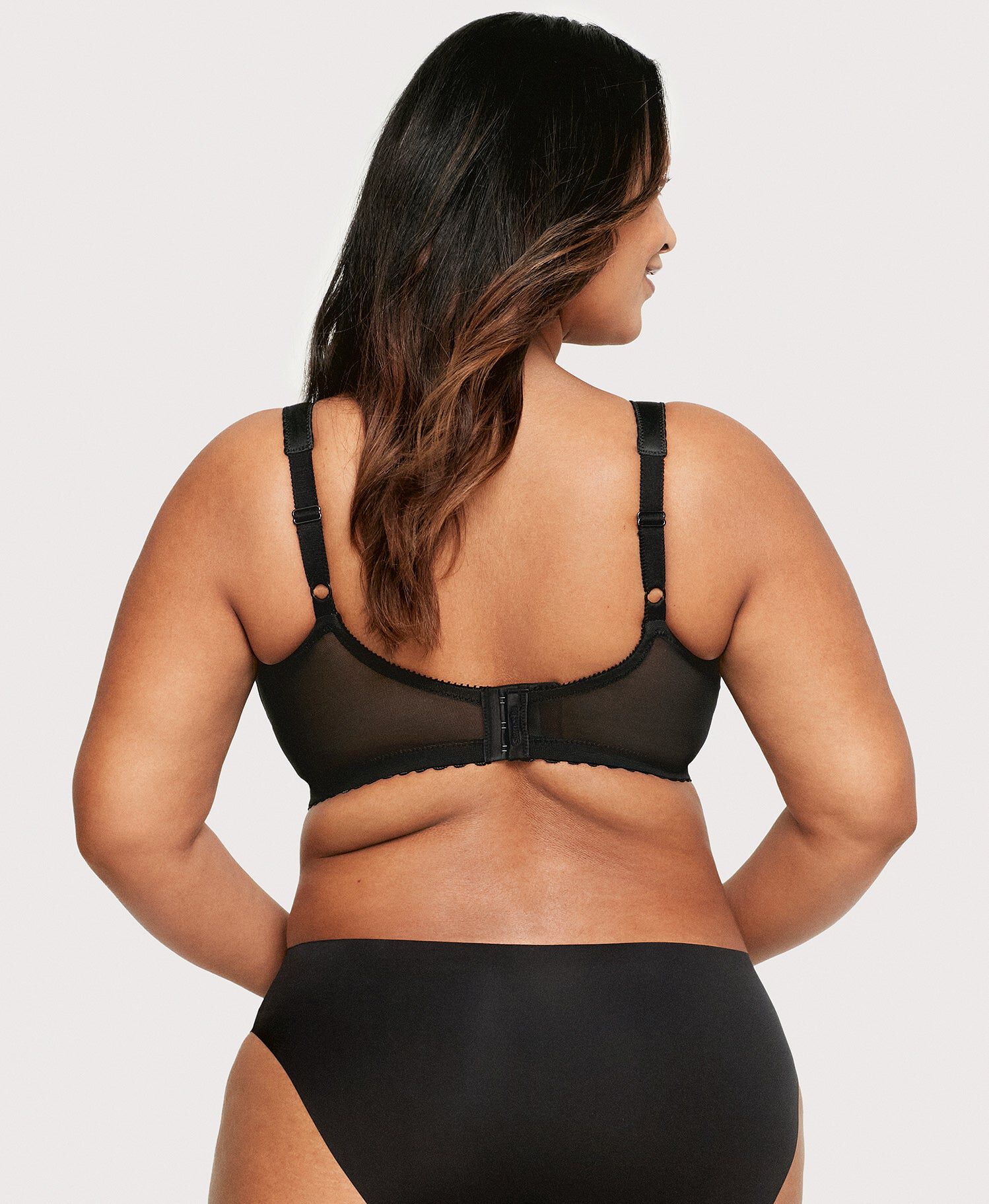 MagicLift Original Support Bra, Black / Black, alternate image number 2