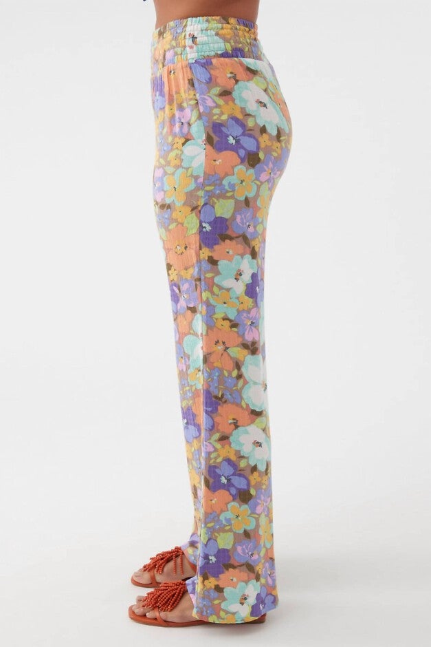 JOHNNY SAMI FLORAL PANTS IN MULTI COLORED, Multi Colored / Purple, alternate image number null