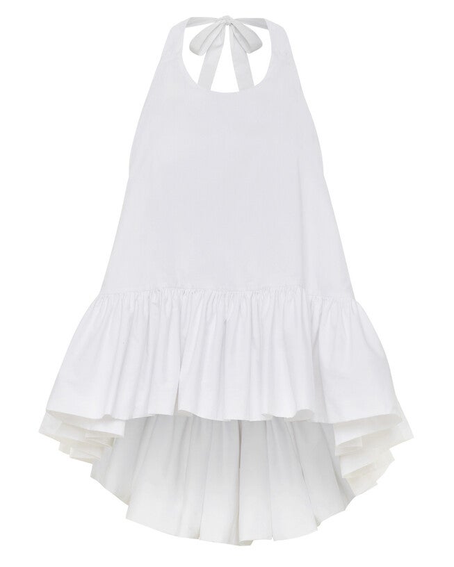 Winston Poplin Top, White / White, hi-res image number 0