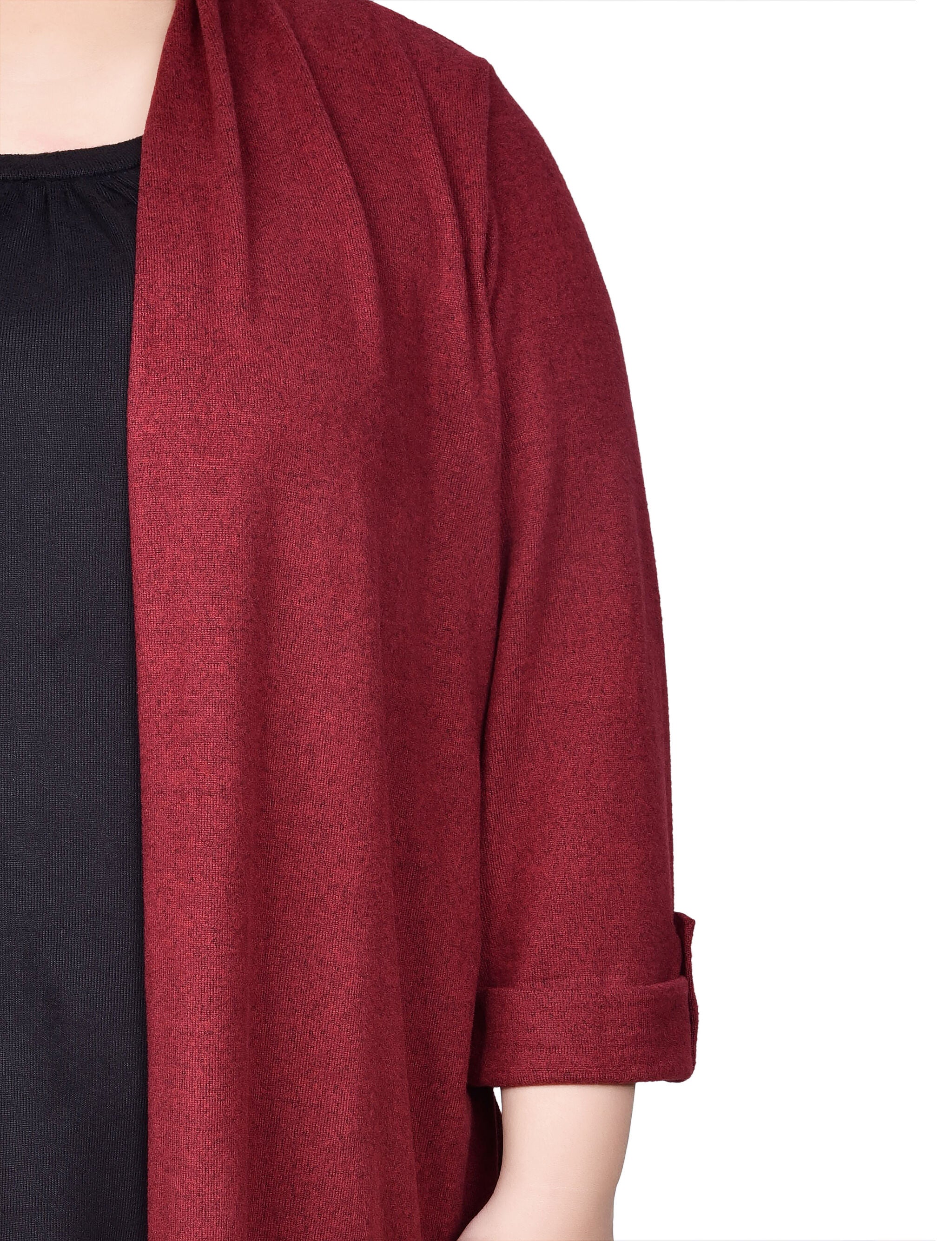 3/4 Sleeve Two In One Top, , alternate image number 4