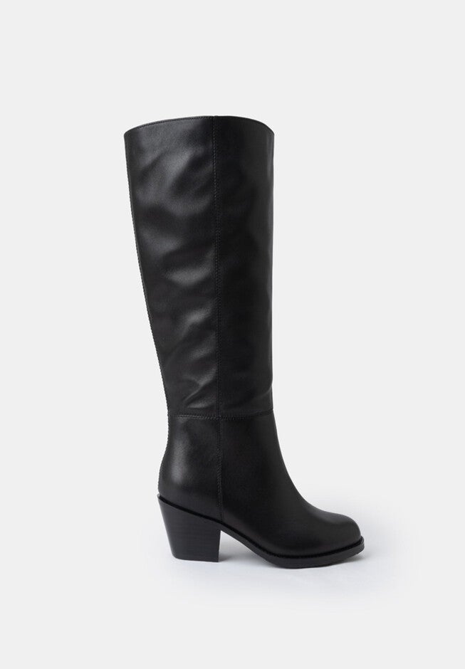 Reba Tall Boots, Black / Black, hi-res image number 0