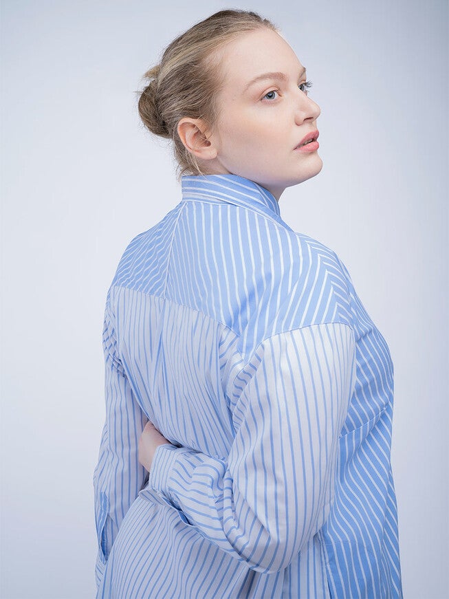 Signature Tunic Remix, Oxford Navy / Navy, alternate image number null