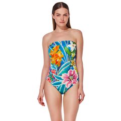 Tropicana Bandeau One Piece