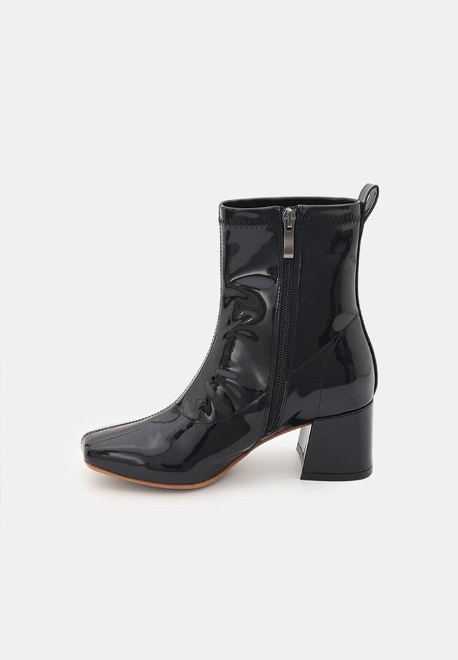 Duchess Stretch Vegan Boots, Black / Black, alternate image number 1