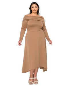 Lyra Off Shoulder Maxi Dress