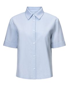 Rolled Short Sleeve Hem Top