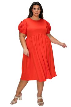 Rosie Florette Sleeve Midi Dress
