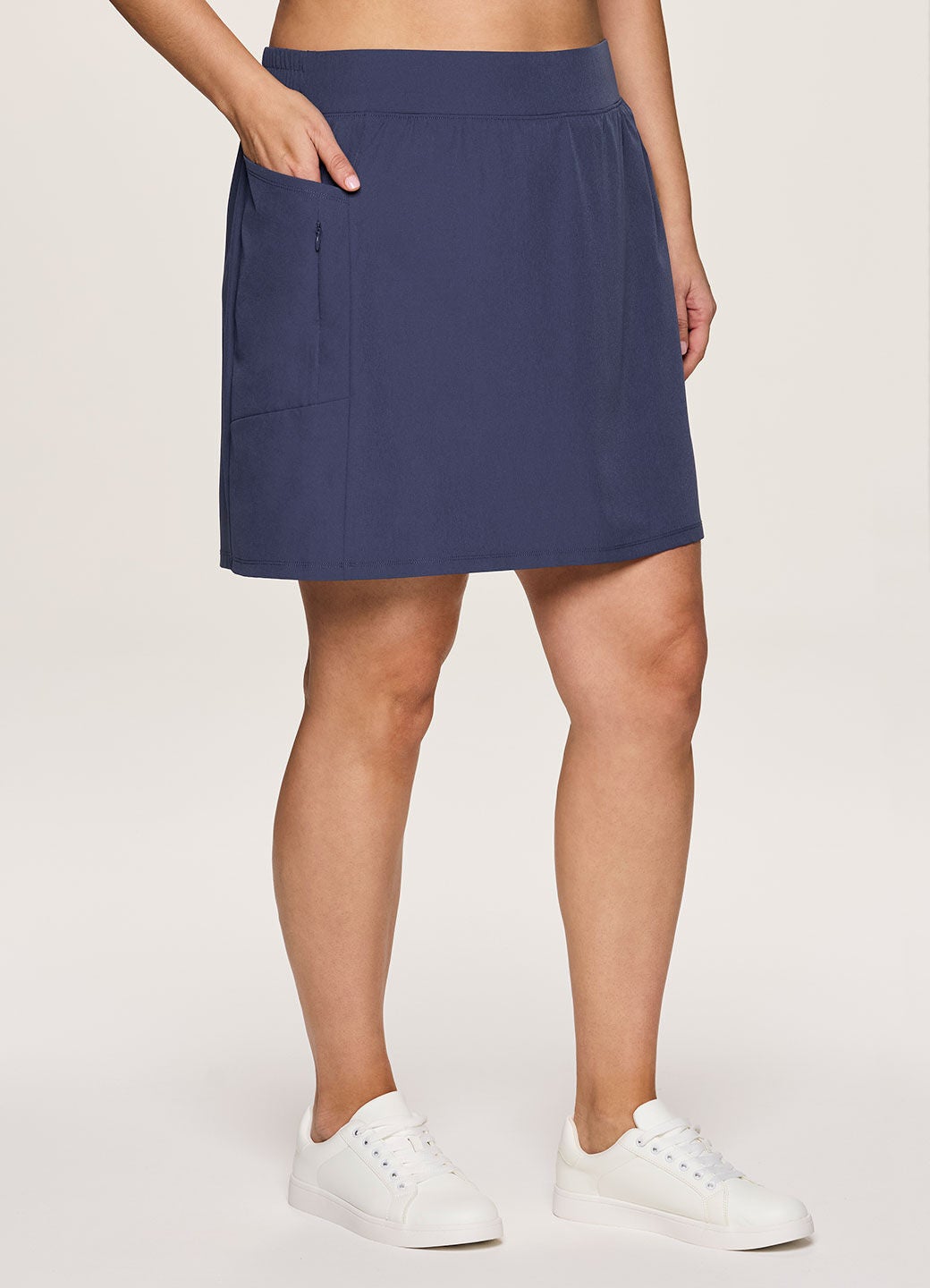 Prime Perfect Weekend Skort, Smoke Blue / Cornflower Blue, alternate image number 1