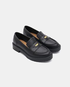 Sam Lucky Penny Leather Loafers