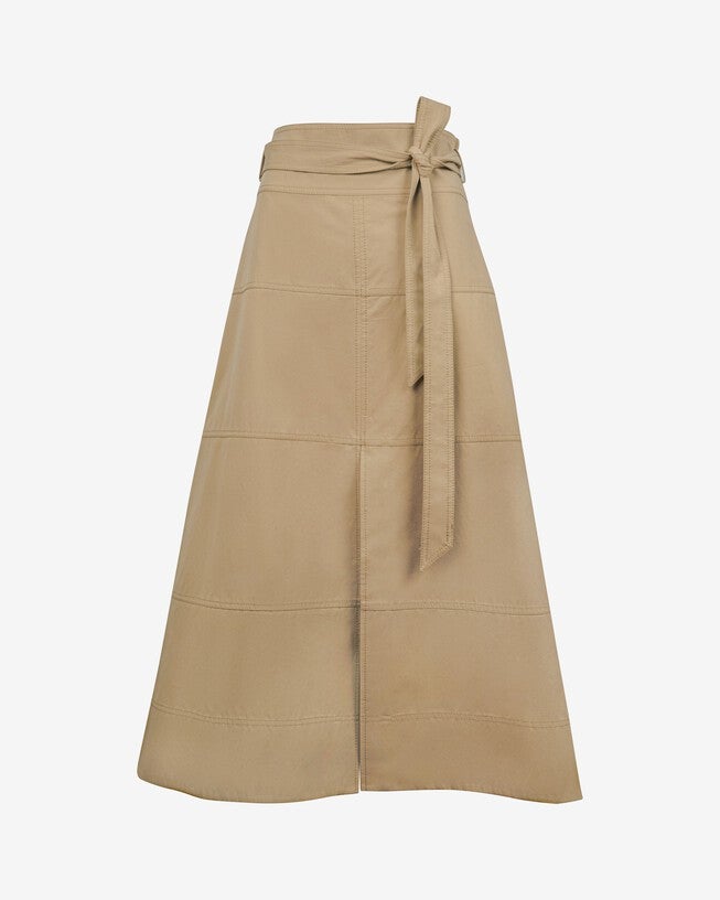 Hudson Skirt, Dark Khaki / Tan, alternate image number null