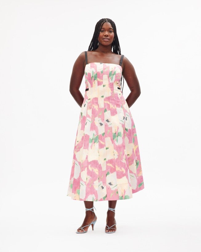 Tavia Dress, Punchy Pink Multi / Pink, hi-res image number 0