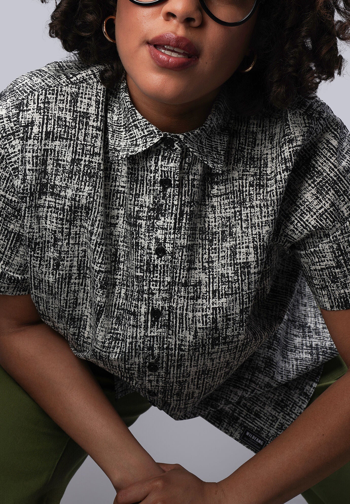 The Essential Button Up, WEAVE WHITE / White, alternate image number 4