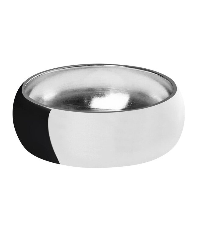 Medium Athena Bangle 5/8 inches Silver, Silver / Silver, hi-res image number 0