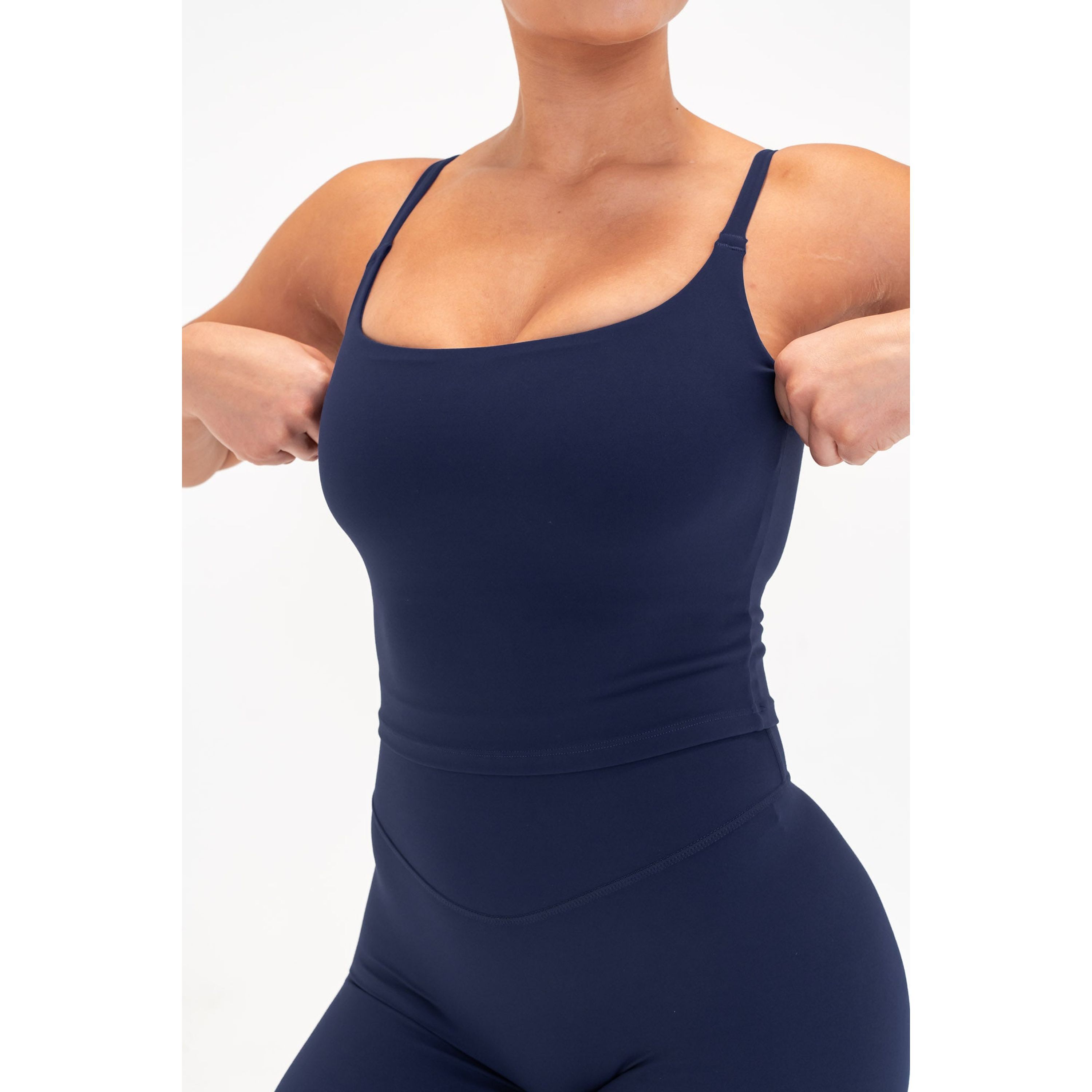 Cloud II Scoop Tank, Oxford / Navy, alternate image number 2