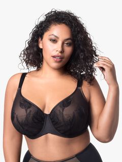 Tulip Embroidered Underwire Bra