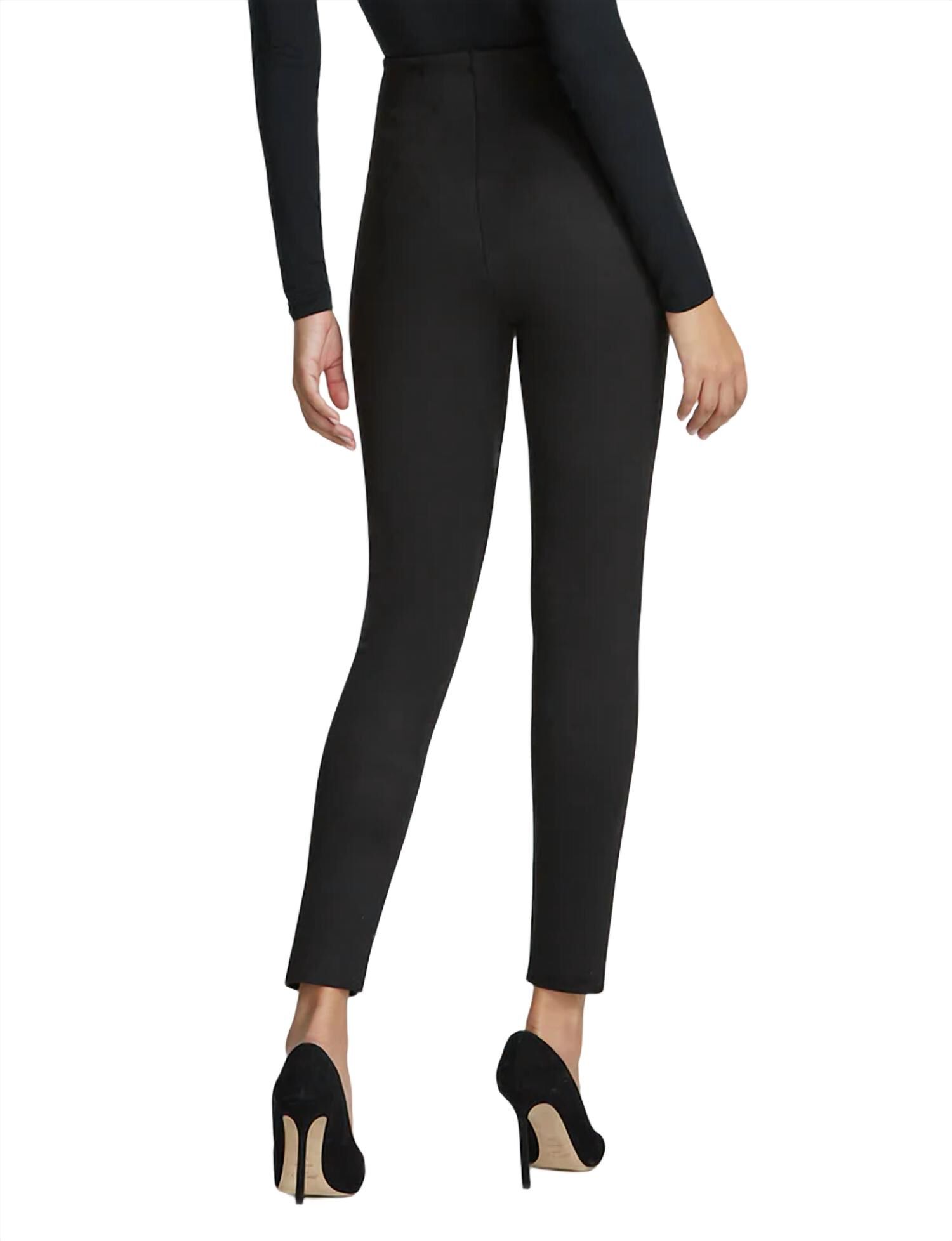 Sueded Legging, Black / Black, alternate image number 2