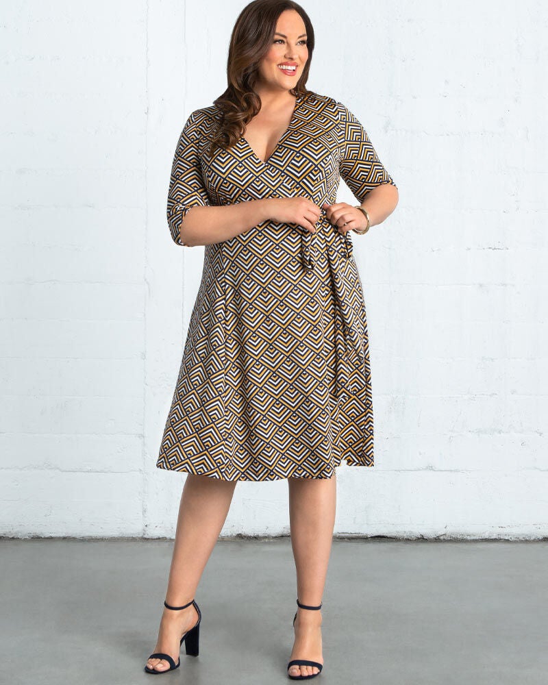 Essential Wrap Dress, , alternate image number 8