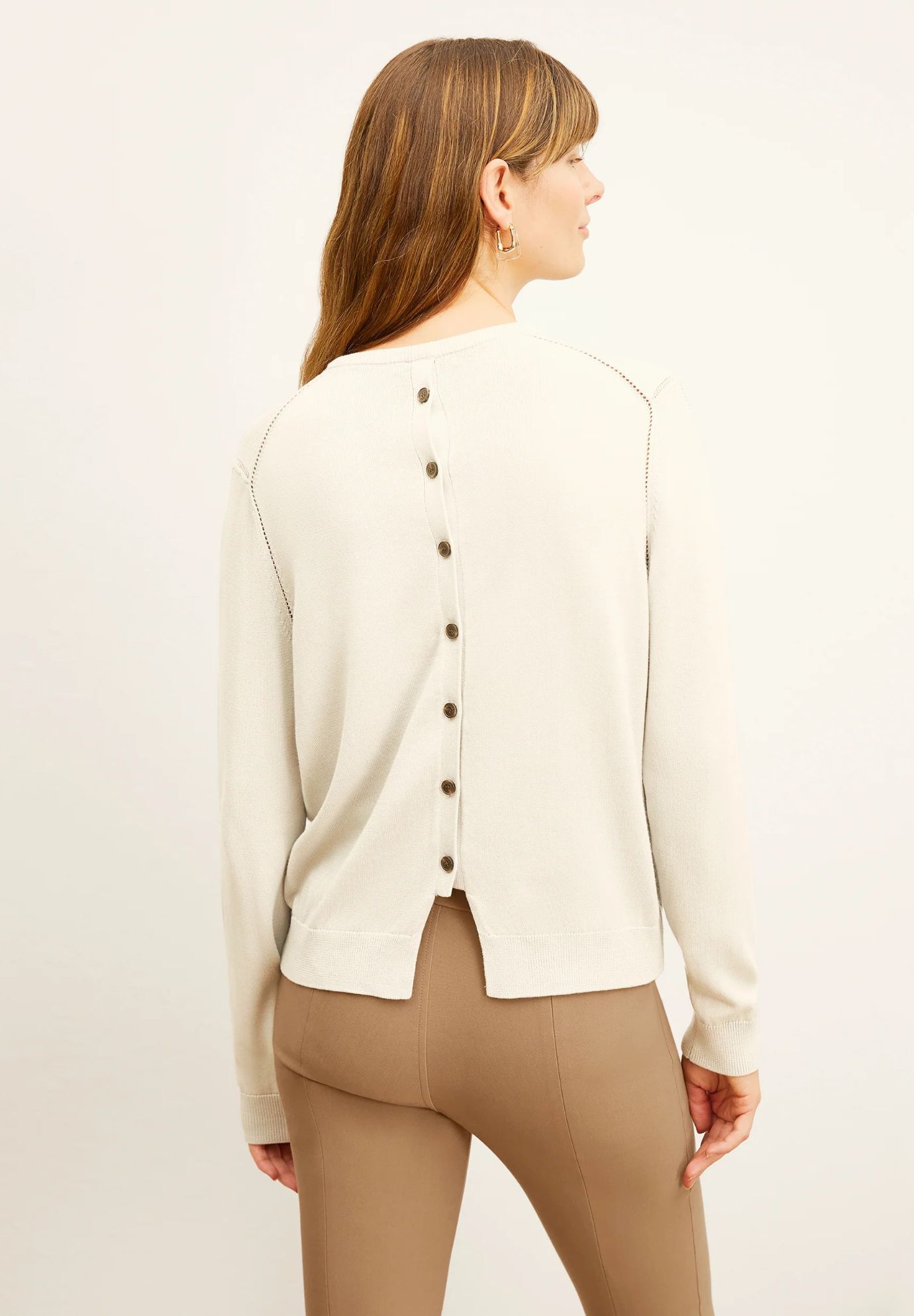 Kick Flare Foster Pant - Eco PowerStretch, Saddle / Brown, alternate image number 3