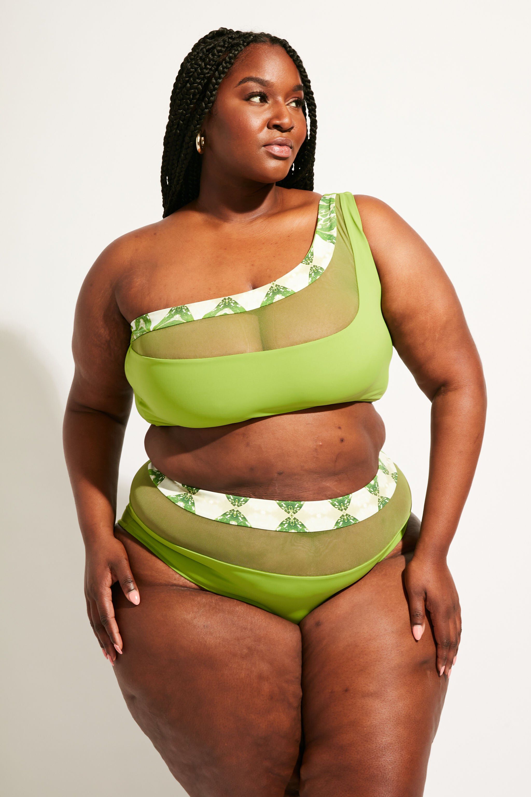 Bay Top II, PothosNephrite / Light Green, alternate image number 1