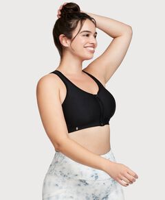 Zip Up Front-Closure Sports Bra