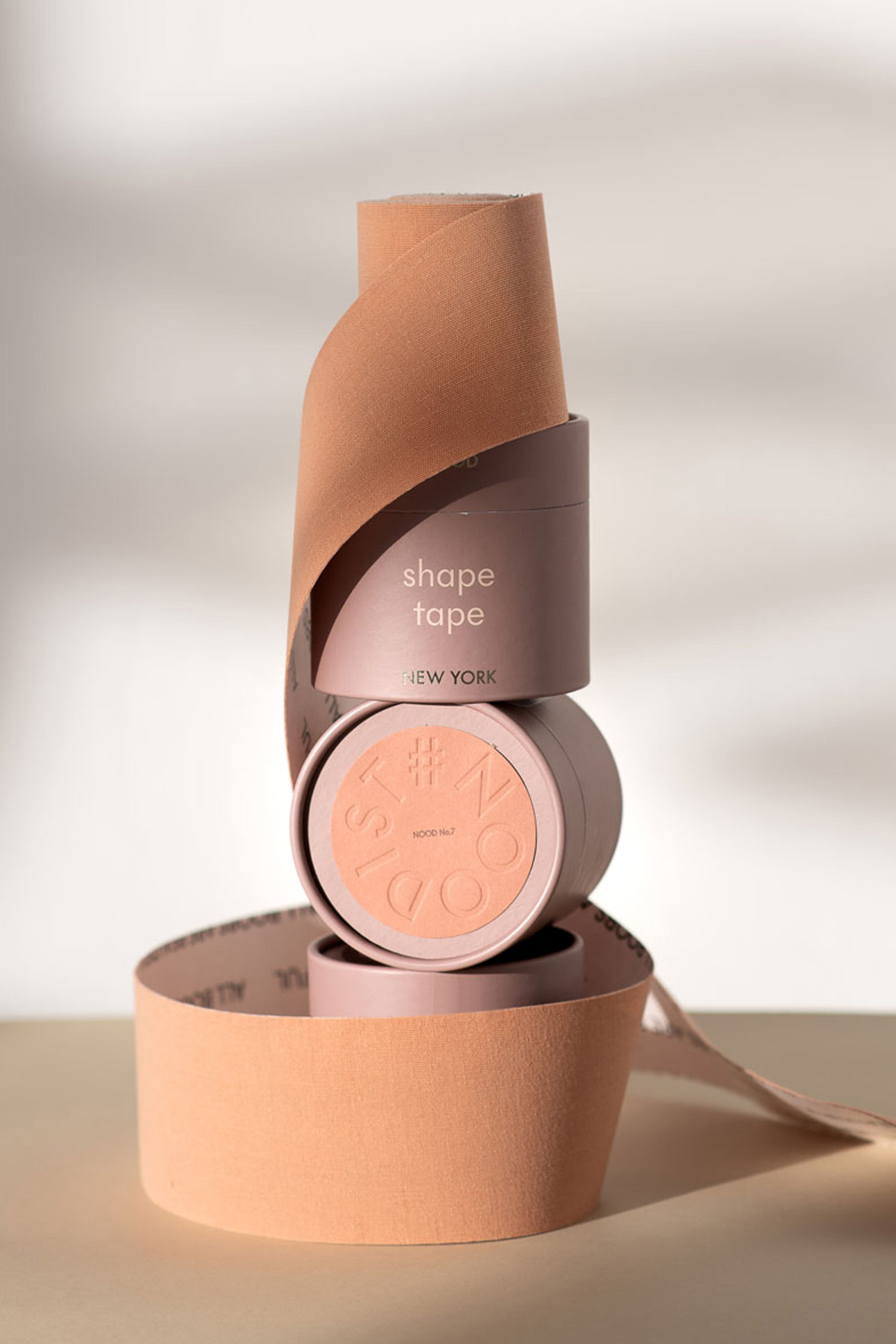 Shape Tape 3 inches Wide Breast Tape, No 5 Soft Tan / Tan, alternate image number 3