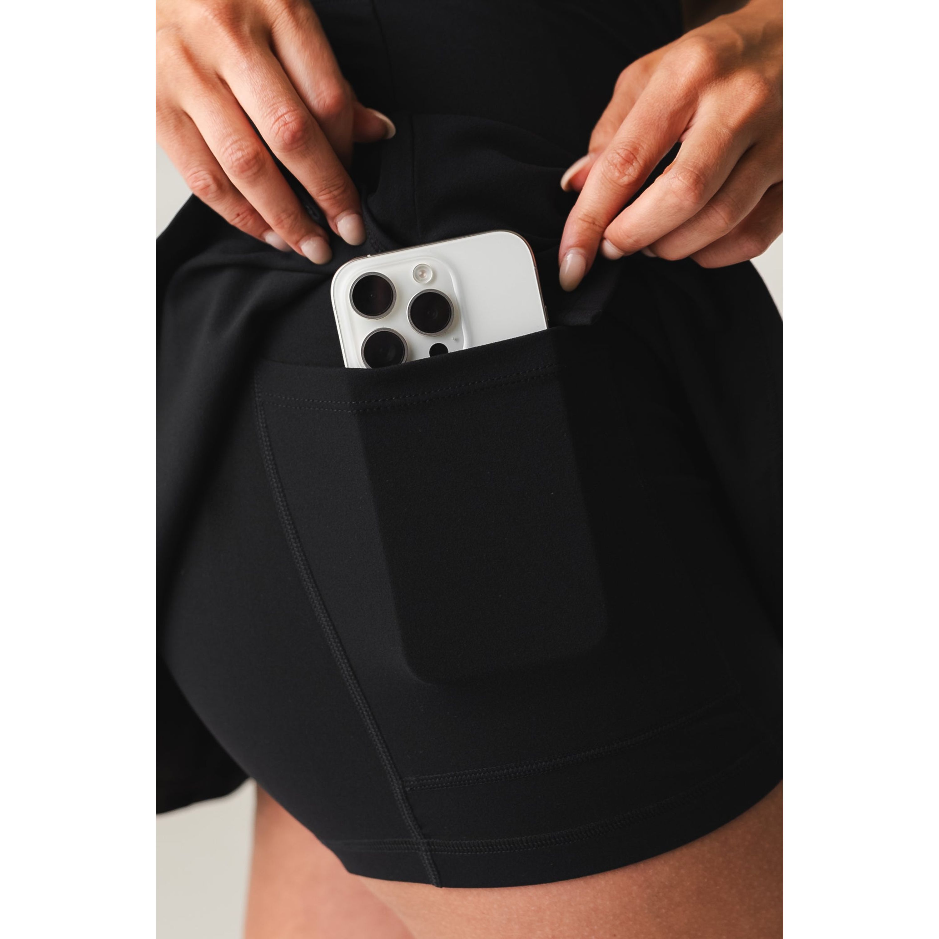 Cloud II Square Dress, Midnight / Black, alternate image number 2