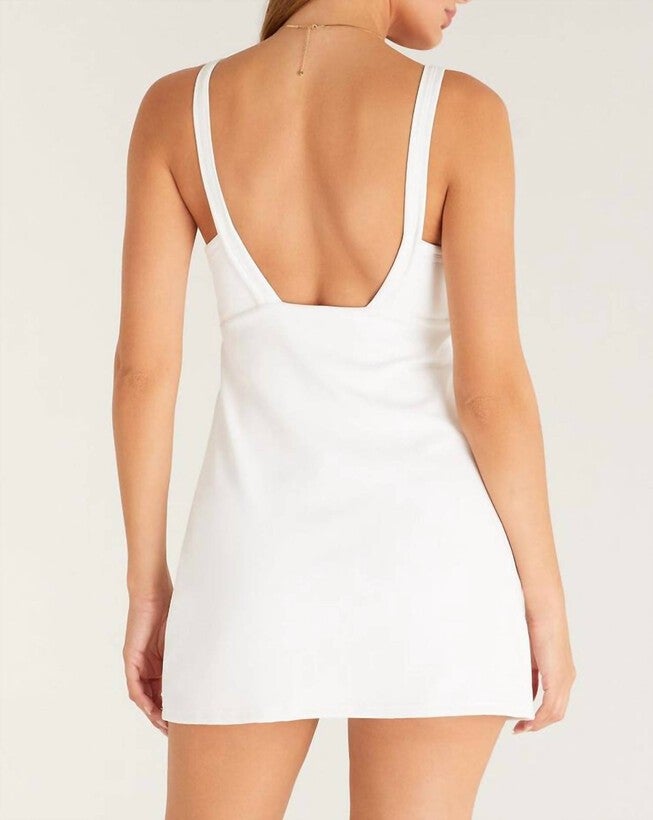 GOOD SPORT ACTIVE DRESS IN WHITE, , alternate image number null