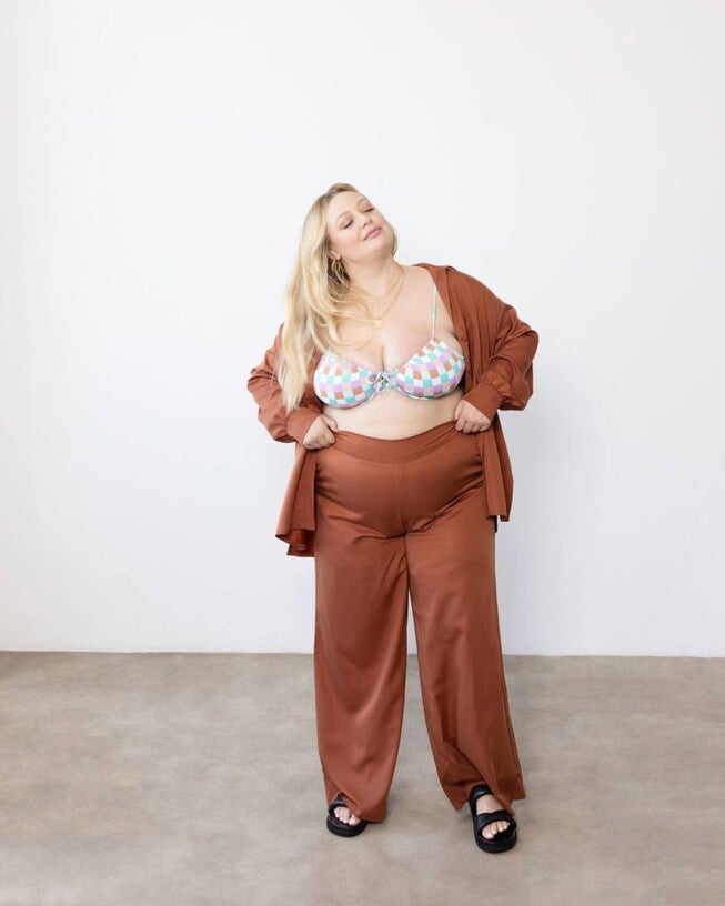 Adele Wide Leg Pant, , alternate image number null
