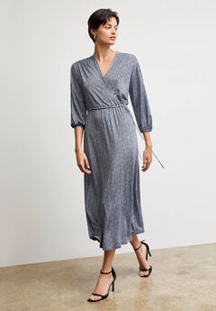 Hope Wrap Dress - Printed Jersey