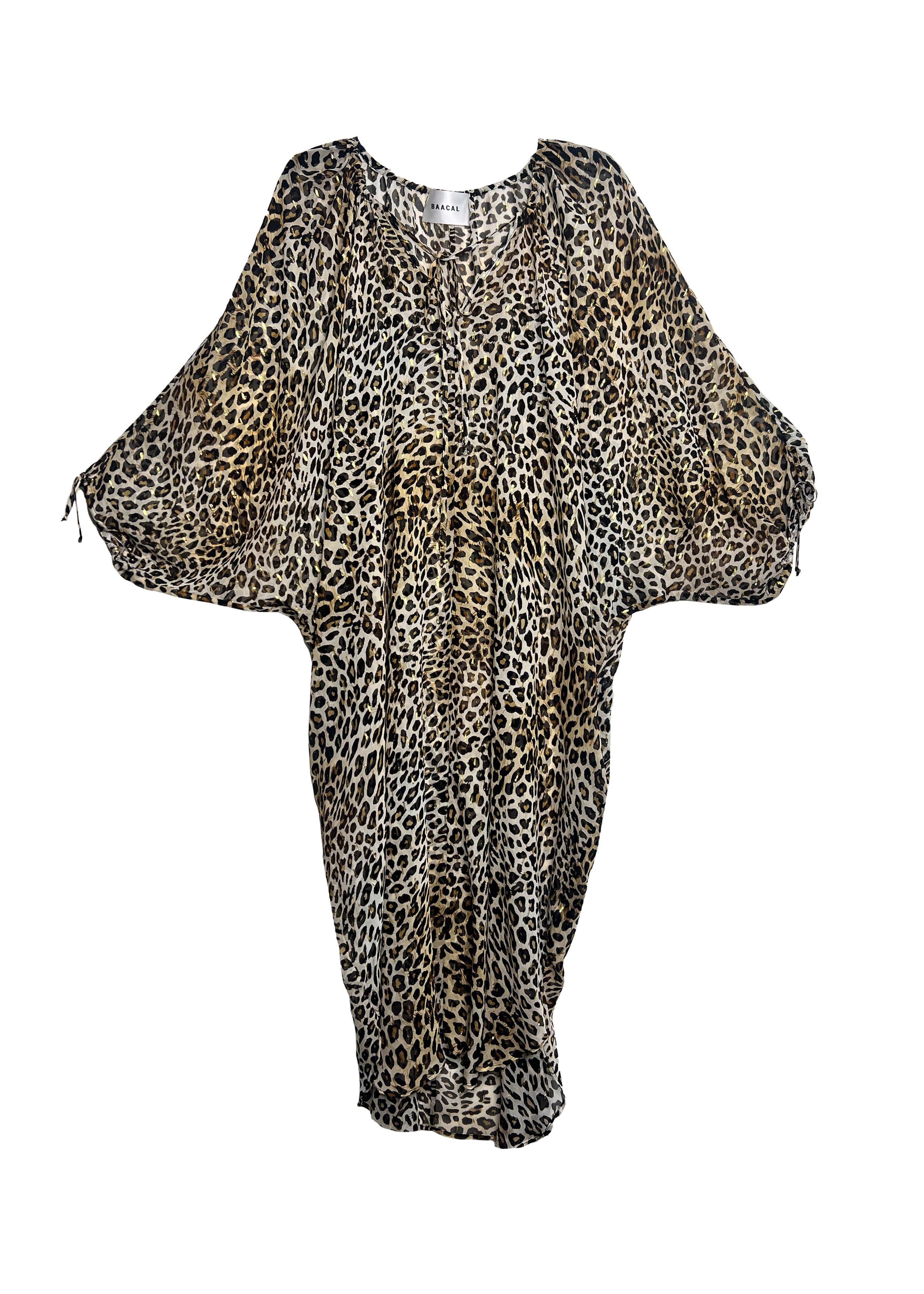 Maxine Kaftan, Metallic Leopard / Brown, hi-res image number 0