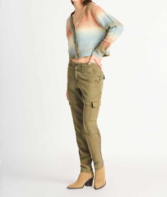 STRAIGHT LEG CARGO PANT IN OLIVE, , alternate image number 4