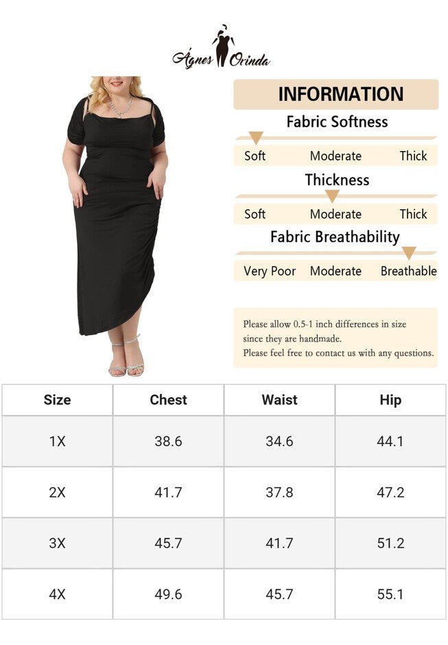 Spaghetti Strap Cowl Neck Ruched Cami Bodycon Dress with Shawl, Black / Black, alternate image number null