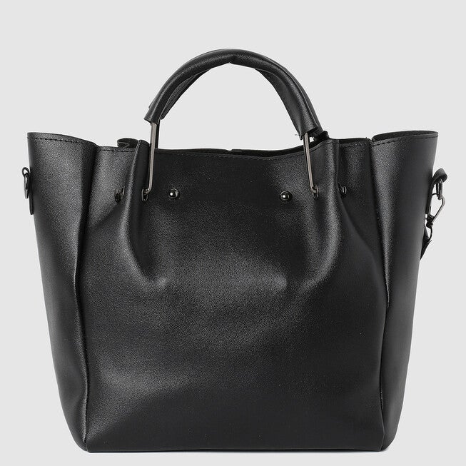 Haute Sauce Women's Work Tote Bag, Black / Black, alternate image number null