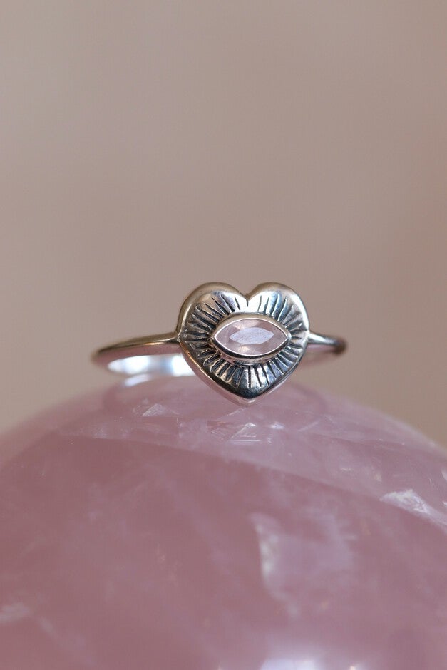 The Self Love Club Ring | Silver, Silver / Silver, alternate image number 2