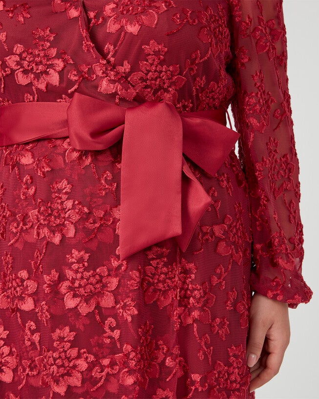 Radiance Glow Dress, Raspberry / Red, alternate image number 4