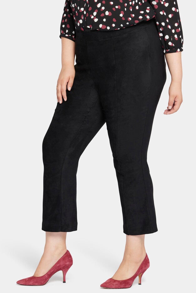 Suede Pull On Slim Bootcut, , alternate image number 4