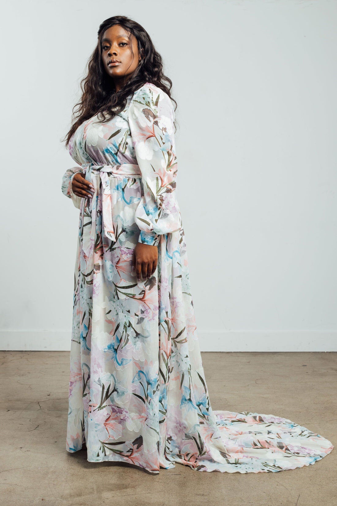 Paradise Petite, Floral / Cream, alternate image number 3