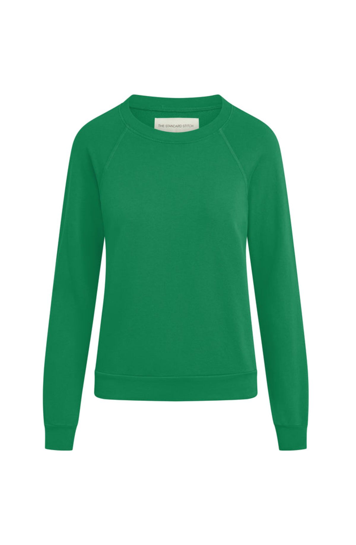 The Raglan Sweatshirt, Kelly Green / Kelly Green, alternate image number 4