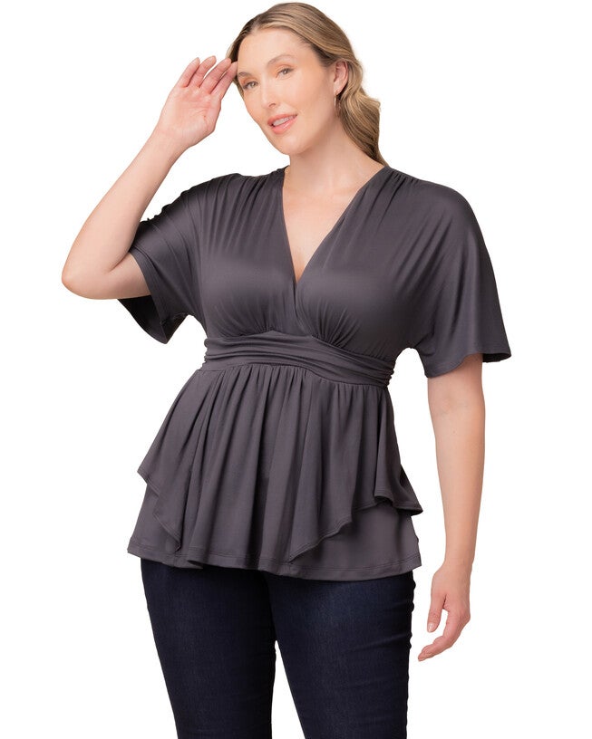 Promenade Top, CHARCOAL GREY / Charcoal Grey, hi-res image number 0