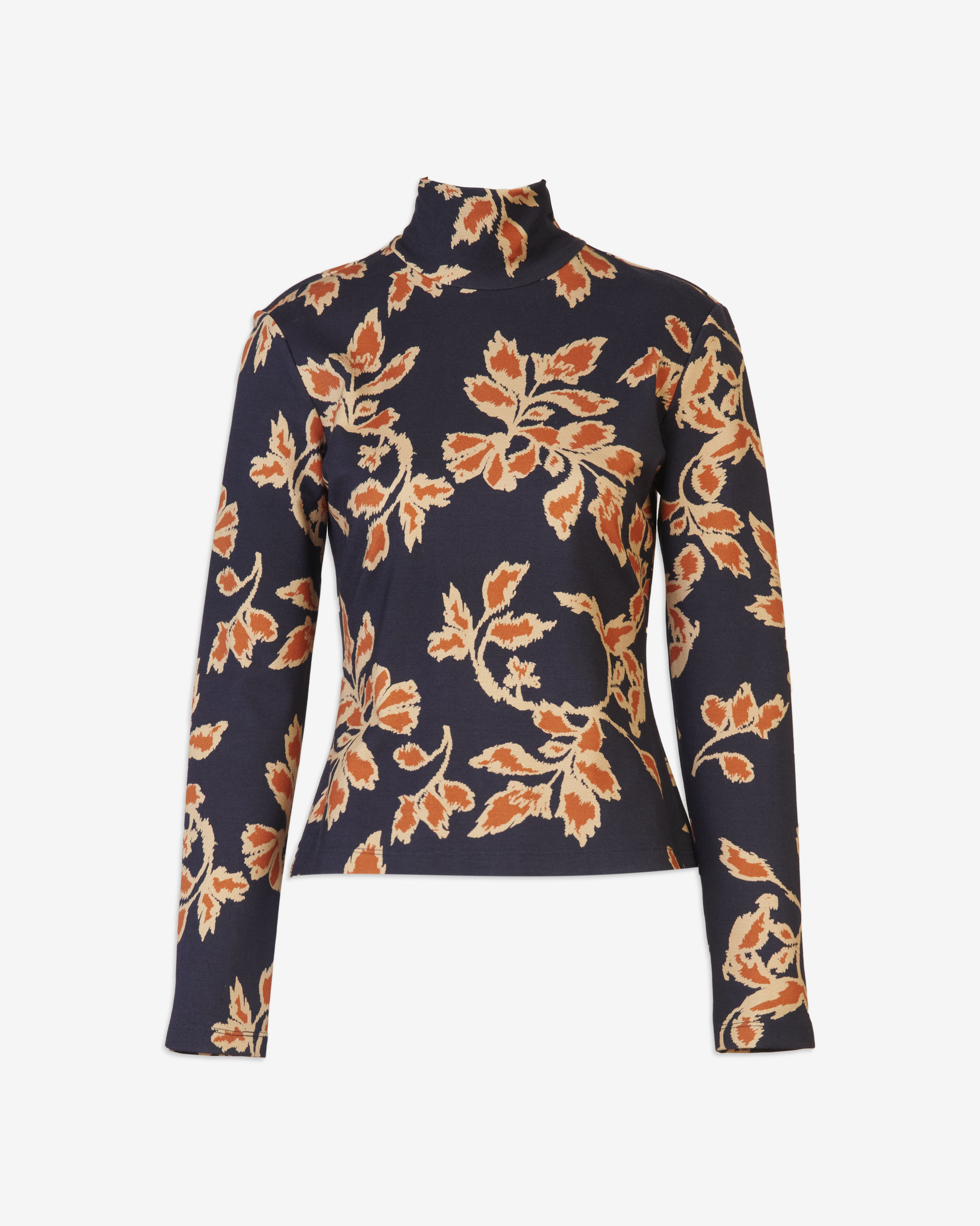 Maura Top, Dark Navy Multi / Navy, alternate image number 2
