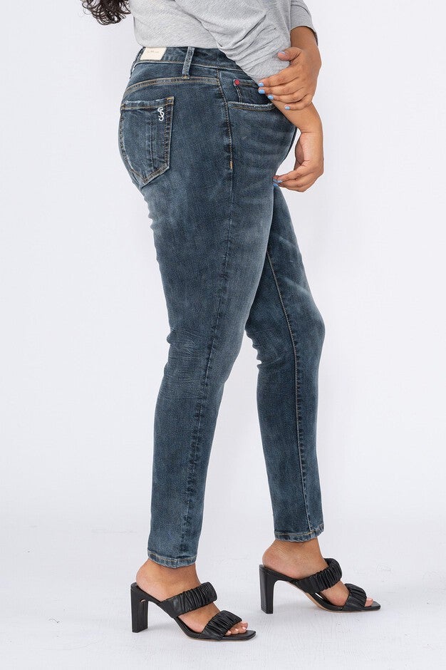 High Rise Ankle Skinny - Emory, EMORY / Dark Wash, alternate image number 2