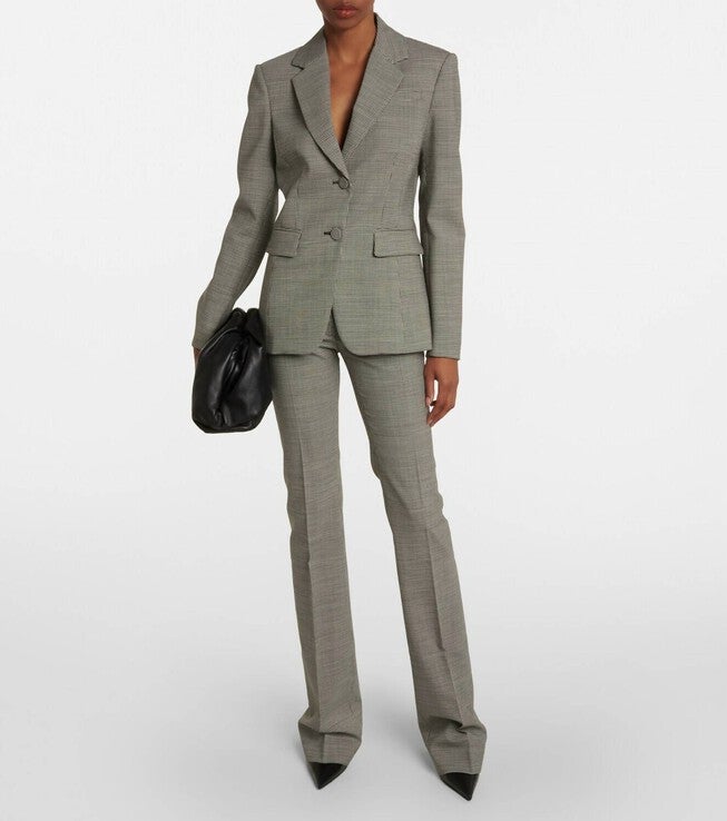 SERGE PANTS IN BLACK, , alternate image number null