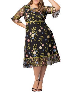 Wildflower Embroidered Dress