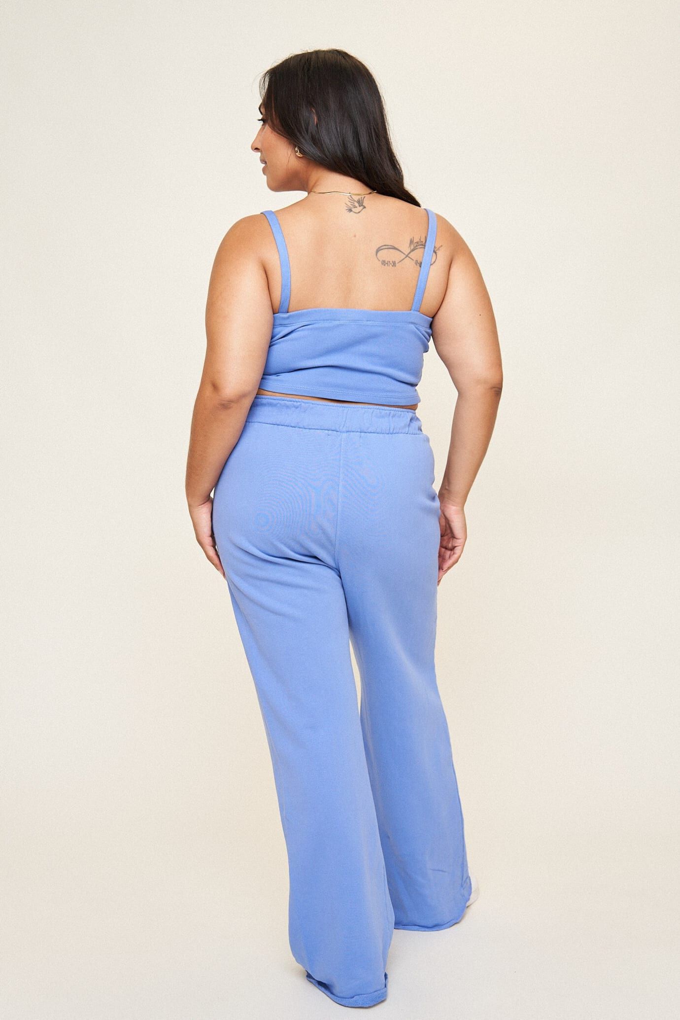 Camilla Buckle Top, Periwinkle / Periwinkle, alternate image number 3