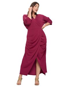 JULIETTE WRAP MAXI DRESS