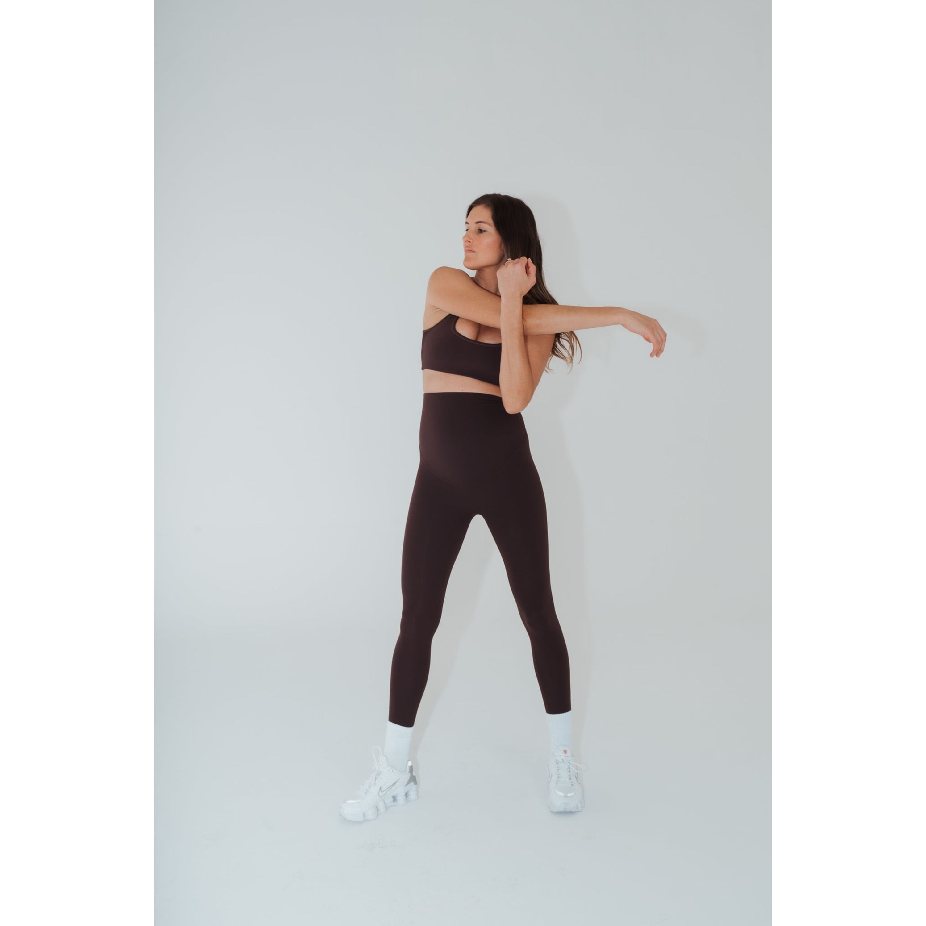 Cloud II Maternity Pant, Espresso / Brown, alternate image number 2