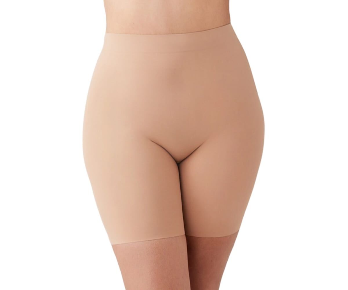Shape Revelation Hourglass Hi Waist Thigh Shaper, Praline / Tan, alternate image number 1